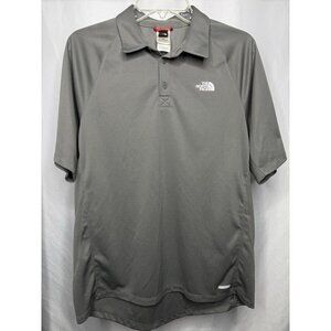 The North Face Men's‎ Medium Gray VaporWick Polo Shirt Performance Golf